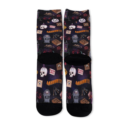 Dead End Ghost Hunting Socks