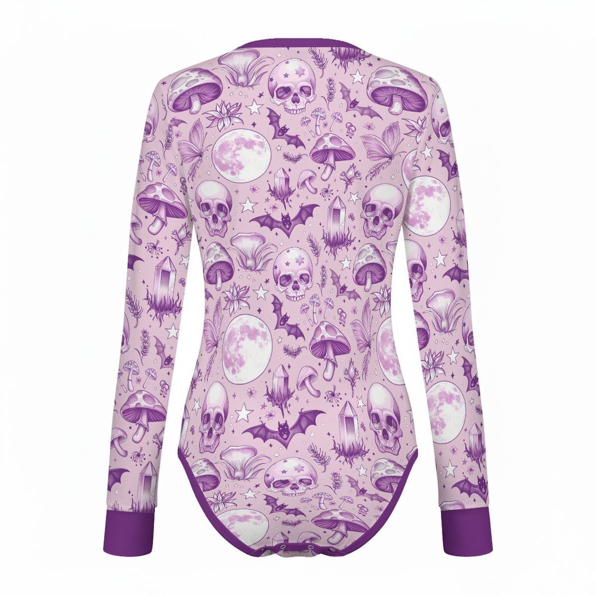 Moonspell Garden Long Sleeve CuddleSuit