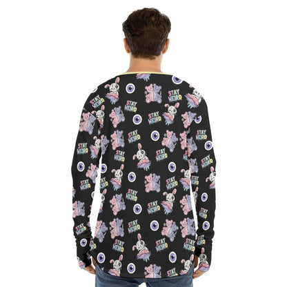 Stay Weird Plushies Fingerless Long Sleeve Tee
