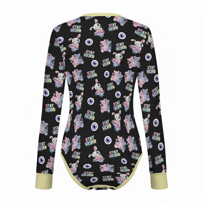 Stay Weird Plushies Long Sleeve CuddleSuit