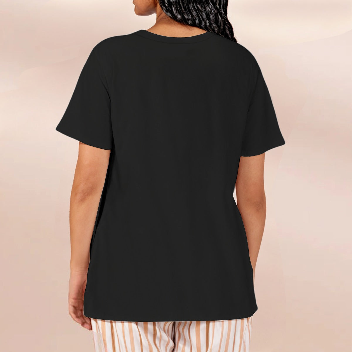Little But Fierce Relaxed V-Neck Play Tee