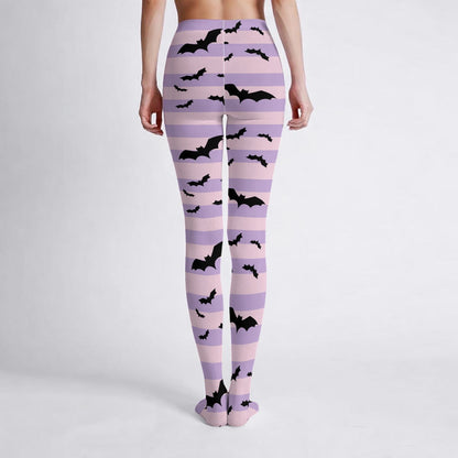 Pastel Bat Parade Tights