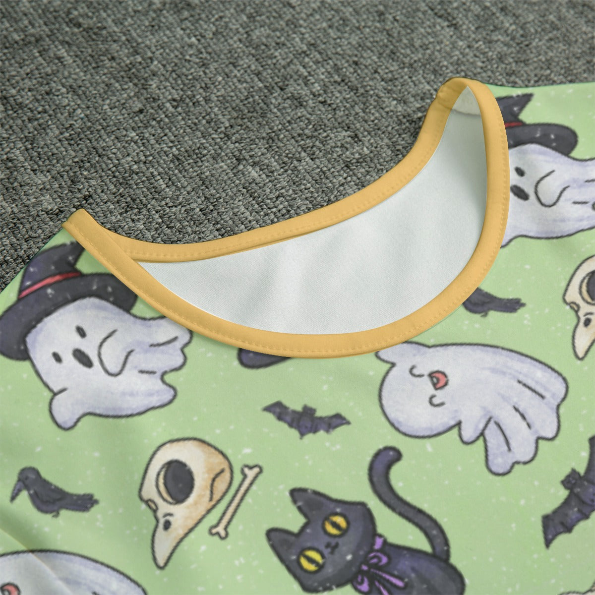 Spooky Paws Short Sleeve CuddleSuit