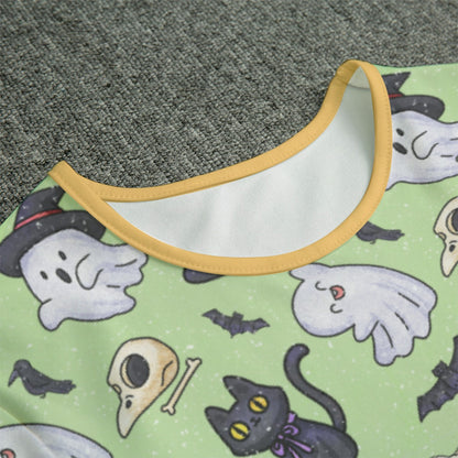 Spooky Paws Short Sleeve CuddleSuit