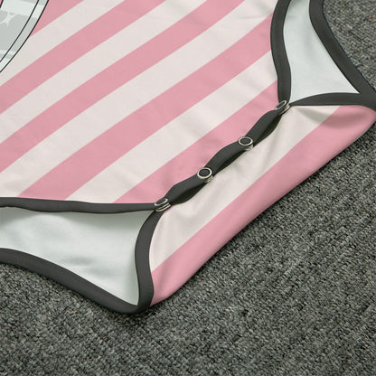 Cute But Psycho Short Sleeve CuddleSuit
