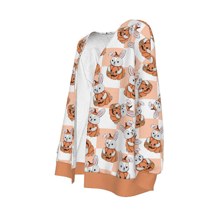 Pumpkin Patch Bunny Cardigan