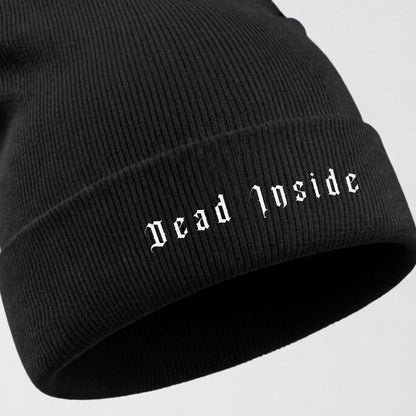 Dead Inside Embroidered Beanie