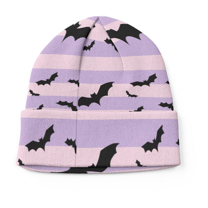 Pastel Batty Beanie
