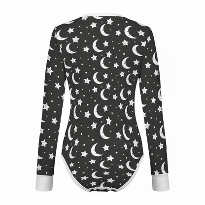 Moonbeam Dreams Long Sleeve CuddleSuit