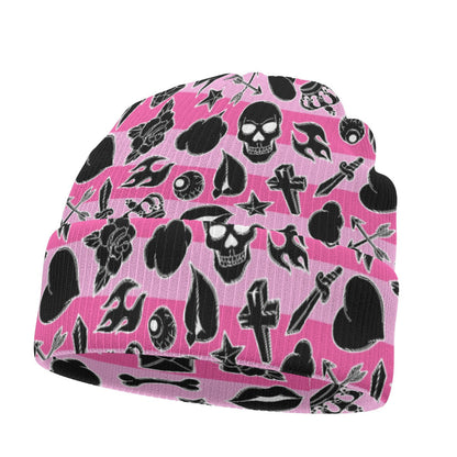 Pretty in Punk Knit Beanie