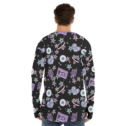Ghoul Club Fingerless Long Sleeve Tee