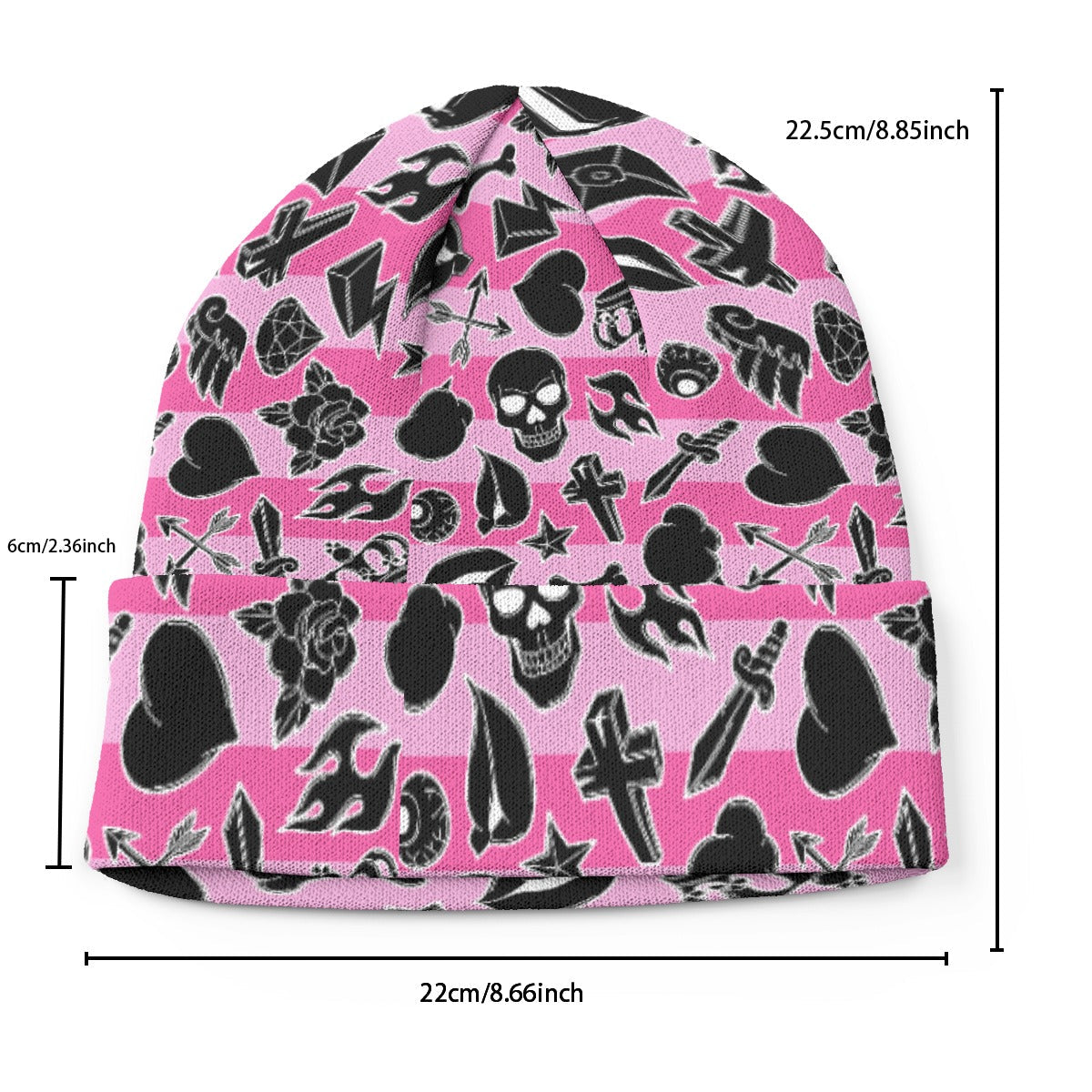 Pretty in Punk Knit Beanie