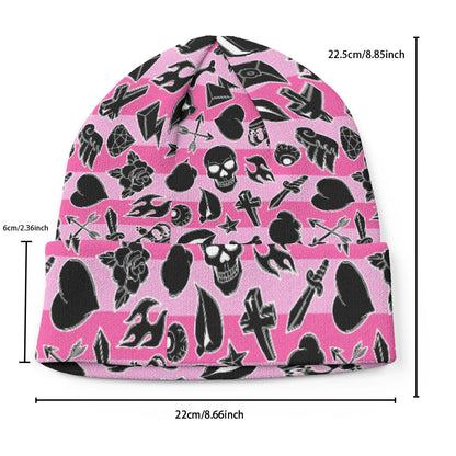 Pretty in Punk Knit Beanie