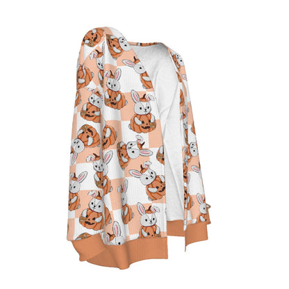 Pumpkin Patch Bunny Cardigan