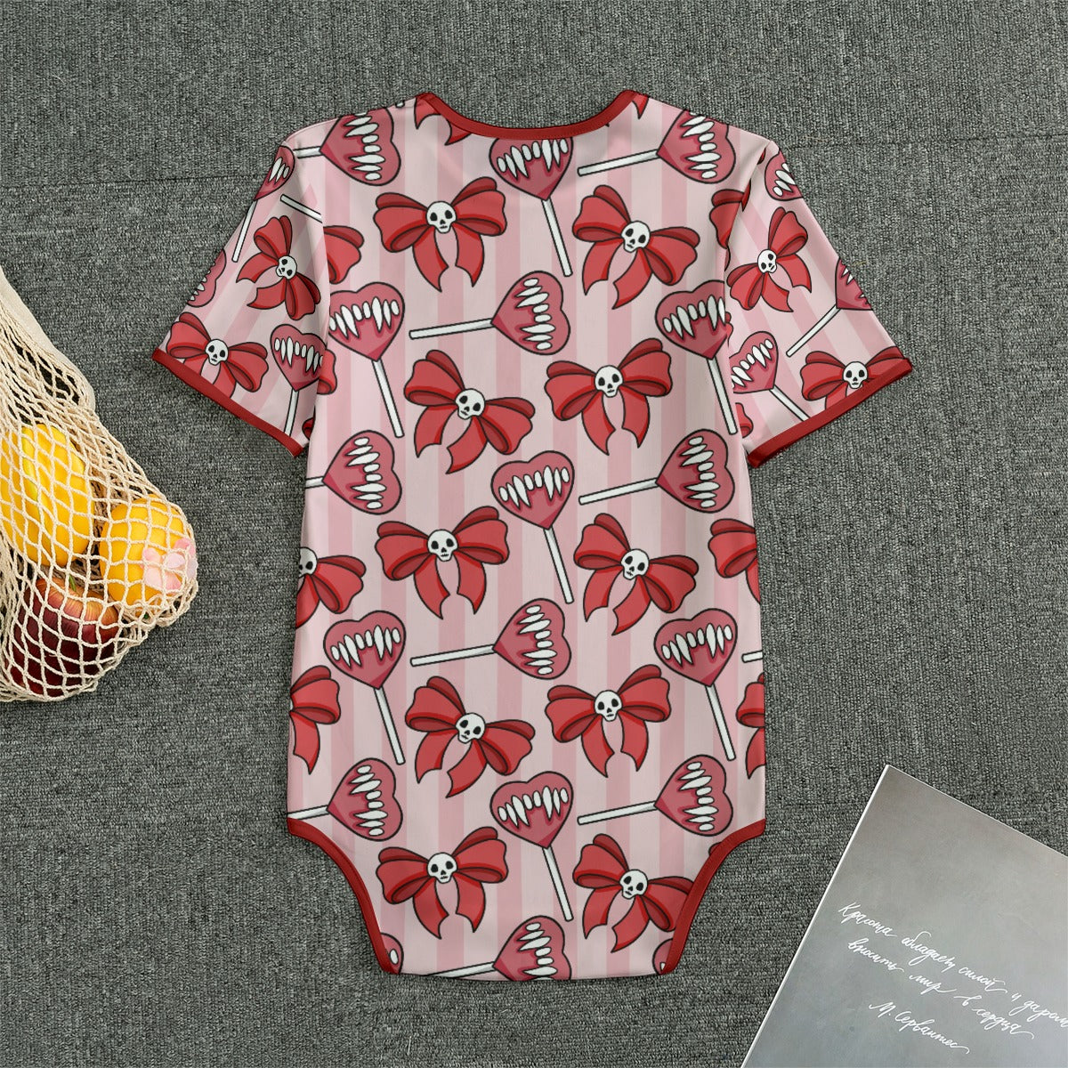Sweet & Sinful Short Sleeve CuddleSuit