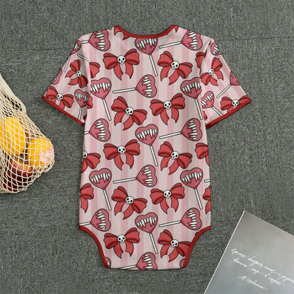 Sweet & Sinful Short Sleeve CuddleSuit
