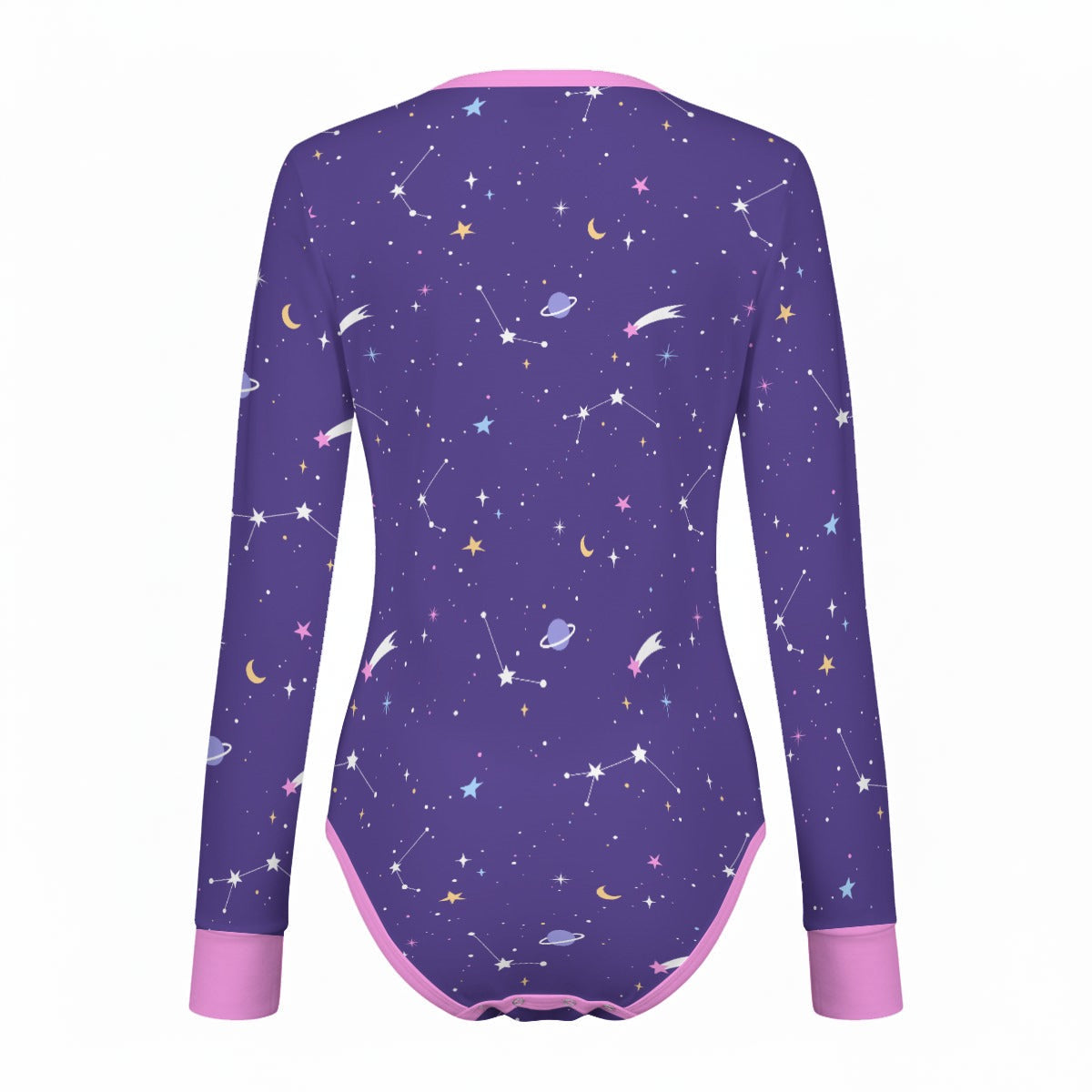 Starry Night Long Sleeve CuddleSuit