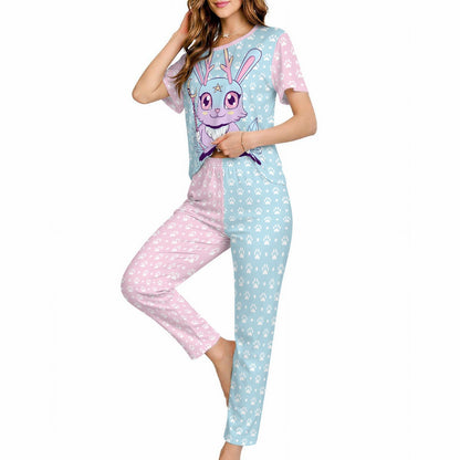 Sweet Jackalope Soft Pastel Pajama Set