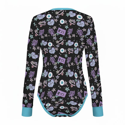 Ghoul Club Long Sleeve CuddleSuit