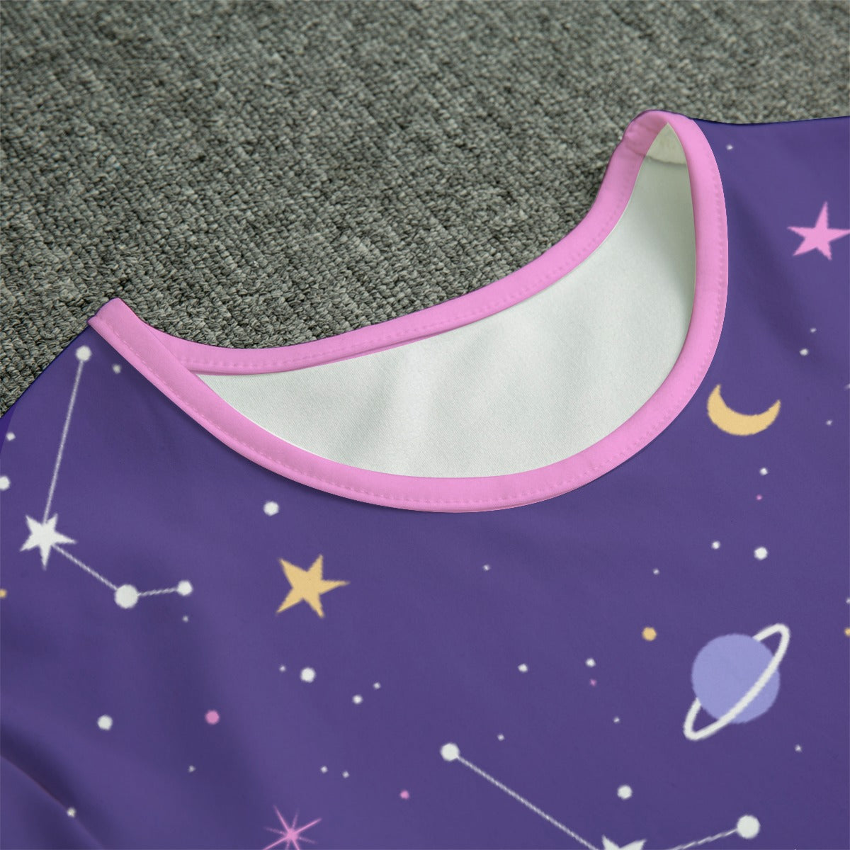 Starry Night Short Sleeve CuddleSuit