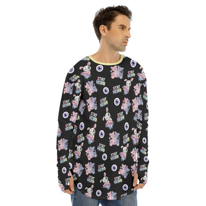 Stay Weird Plushies Fingerless Long Sleeve Tee