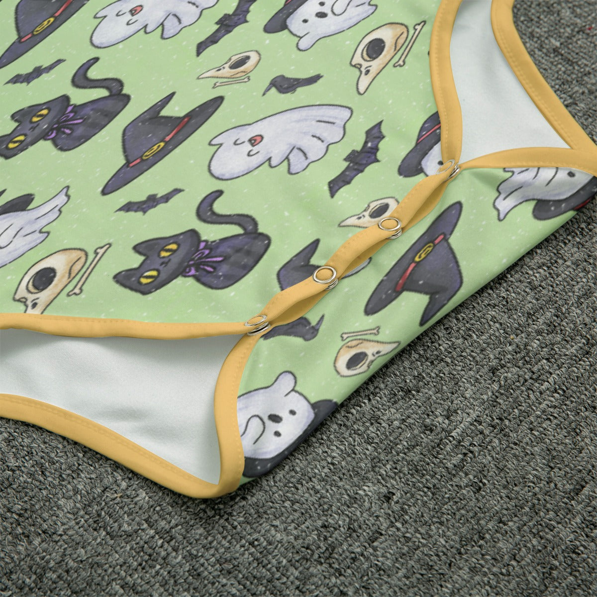 Spooky Paws Short Sleeve CuddleSuit