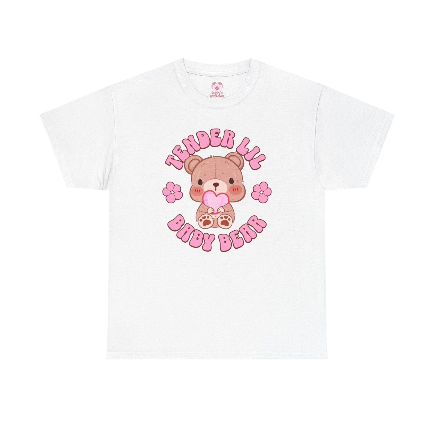 Tender Lil Baby Bear Play Tee - Puppy's Aesthetics