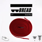 Cherry Bold Red Elastic Shoelaces - Puppy's Aesthetics