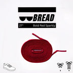 Cherry Bold Red Elastic Shoelaces - Puppy's Aesthetics