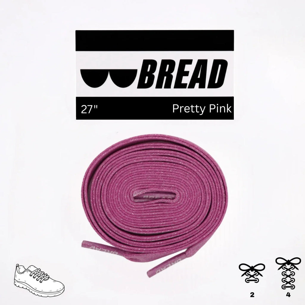 Sweet Pretty Pink Elastic Shoelaces - Puppy's Aesthetics