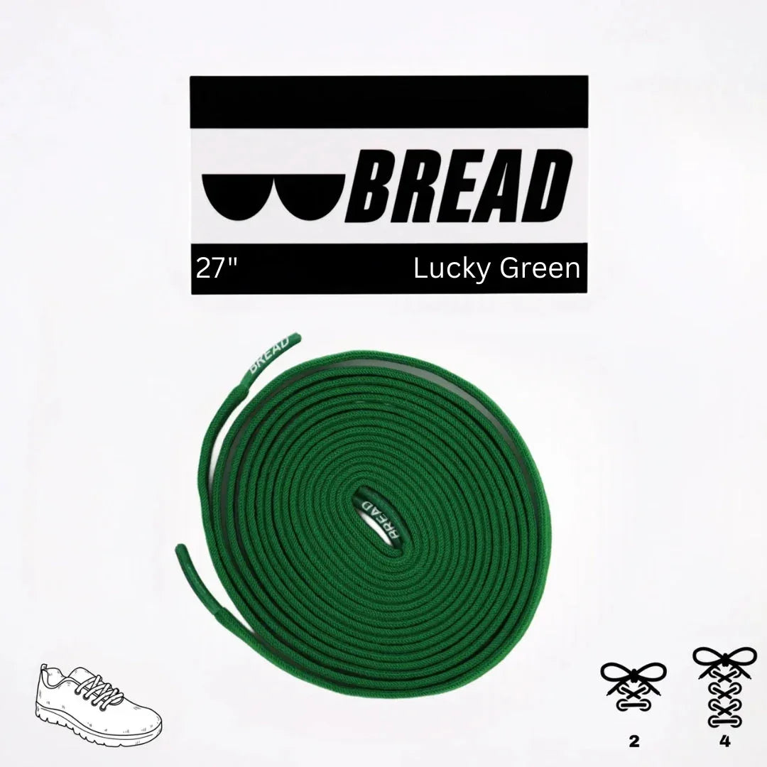 Fun Lucky Green Elastic Shoelaces - Puppy's Aesthetics