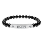 Daddy Natural Stone Bracelet (Colors)