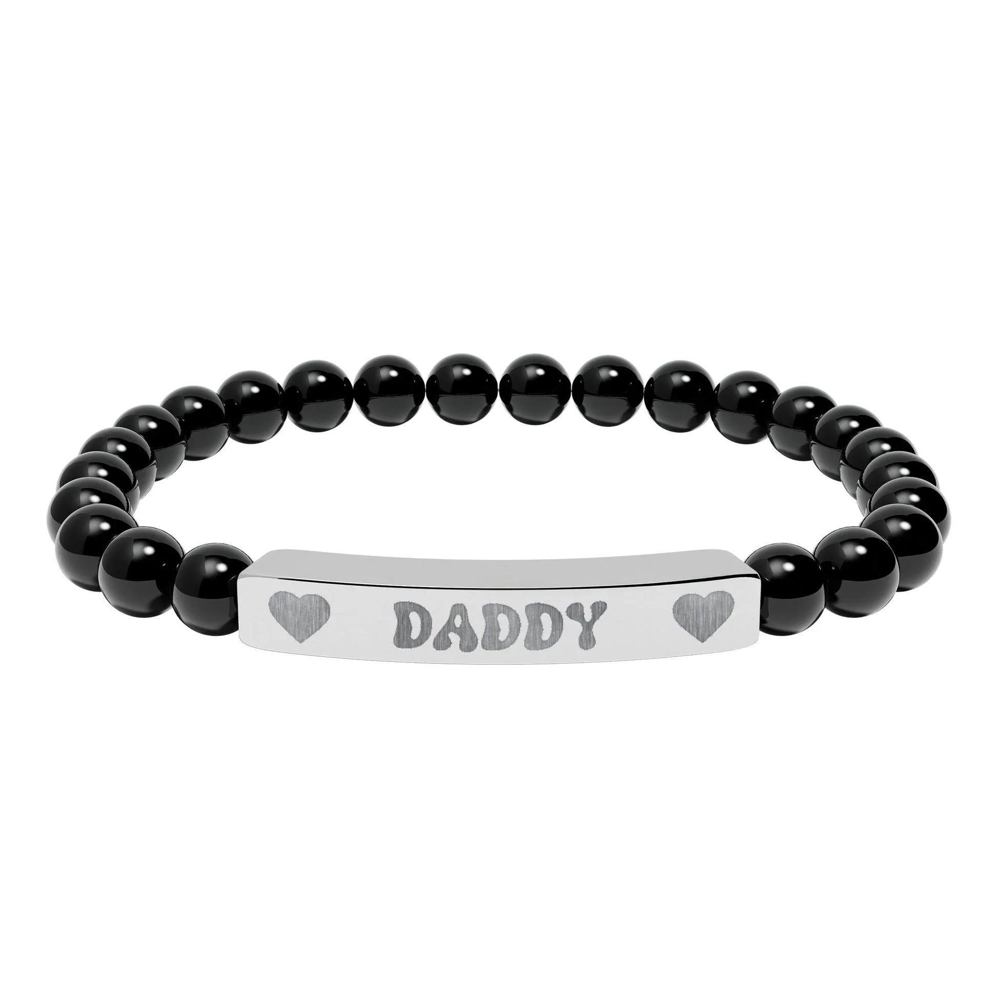 Daddy Natural Stone Bracelet (Colors) - Puppy's Aesthetics
