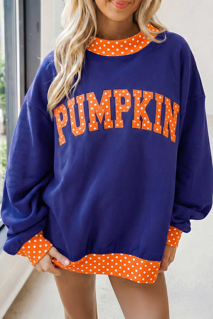 Polka Boo Oversized Sweatshirt