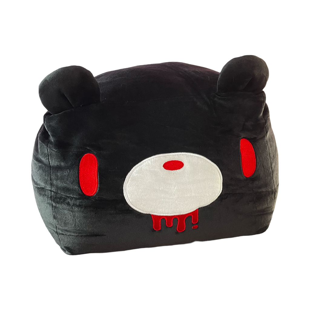 Gloomy Bear Black Mochi Cube Plush Pillow