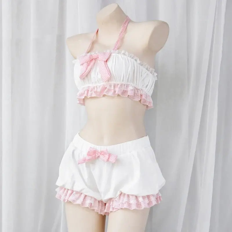 2Pcs Kawaii Girl Lovely Outfit Puppy's Aesthetics