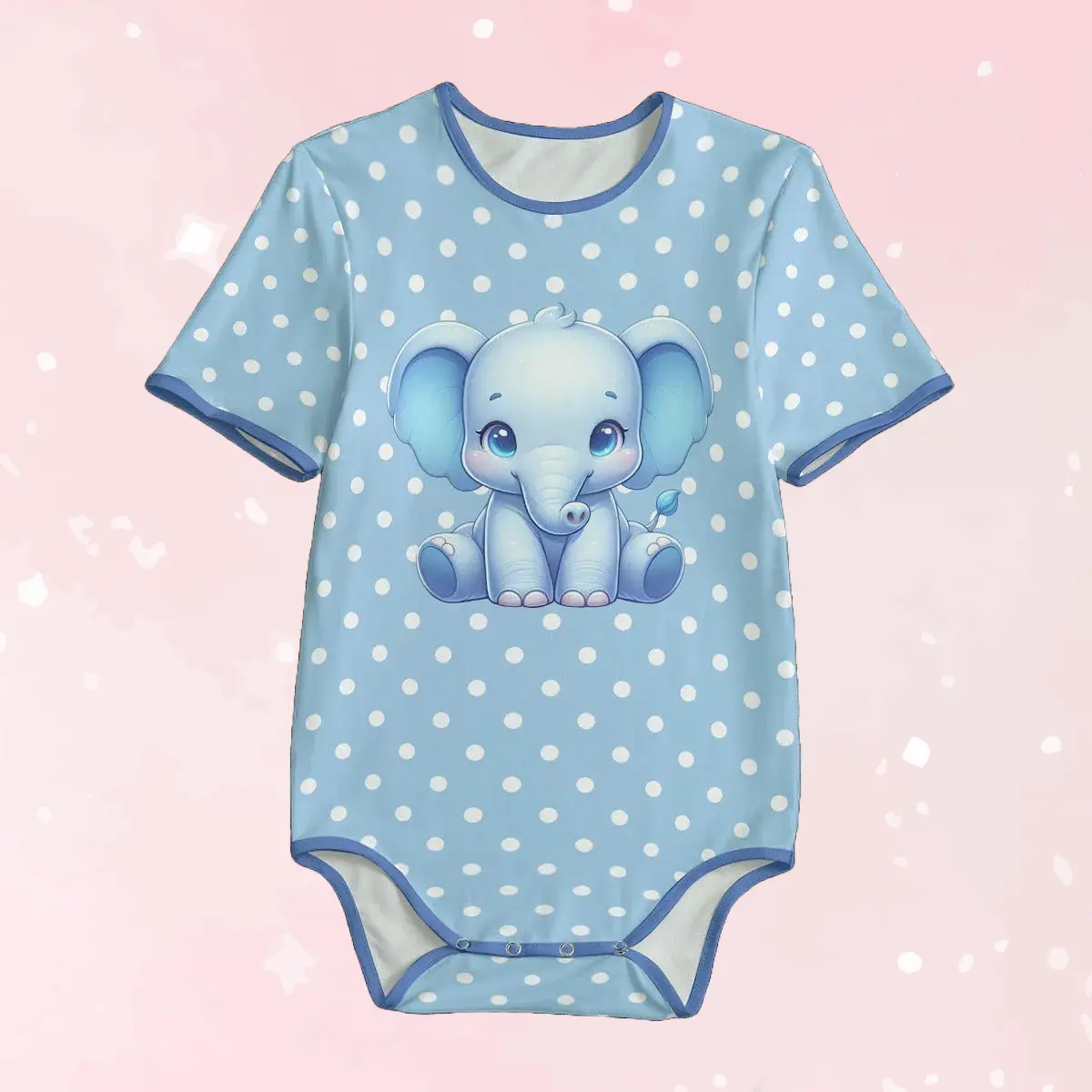 Lil Elephant Adult Unisex Onesie - Image #6