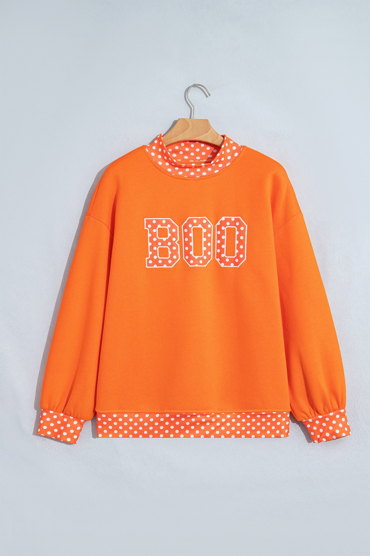 Polka Boo Oversized Sweatshirt