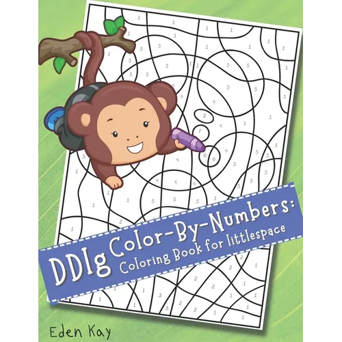 DDlg Color-By-Numbers: Coloring Book for littlespace