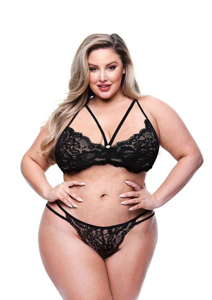 2pc Eco Strappy Bra and Panty