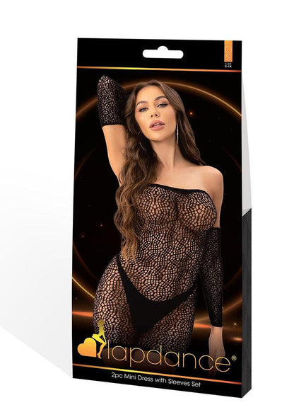 2pc Mini Dress with Sleeves