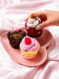 Cupcake Sock Gift Set - Puppy's Aesthetics