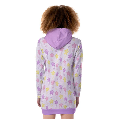 Star Pins Long Hoodie - Image #4