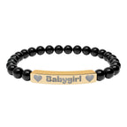 Babygirl Natural Stone Bracelet (Colors)