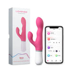 Lovense Nora Rabbit Vibrator – Pink