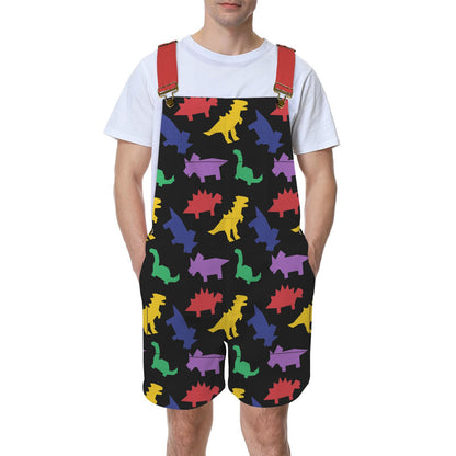 Colorful Dino Unisex Huggeralls