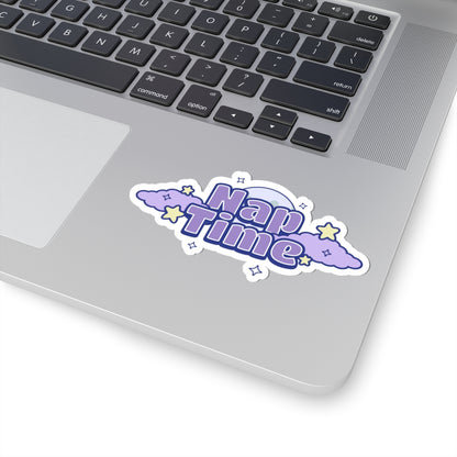 Nap Time Cloud Kiss-Cut Sticker - Puppy's Aesthetics
