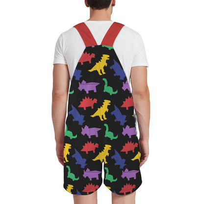 Colorful Dino Unisex Huggeralls