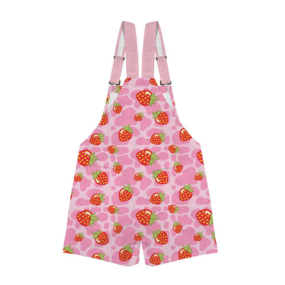 Strawberry Cow Unisex Huggeralls