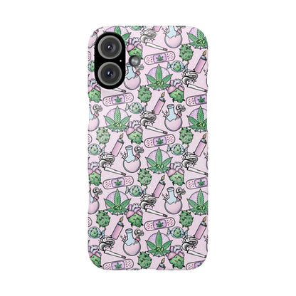 Cute Cannabis iPhone Slim Case